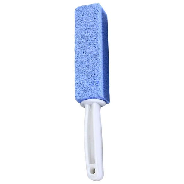 Monstrate Escobilla de baño de piedra para Hotel, baño, pared de cerámica, bañera, fregadero, depurador de costuras, eliminación de suciedad y Suministros de limpieza para el hogar Azul Monstrate HA066054-01