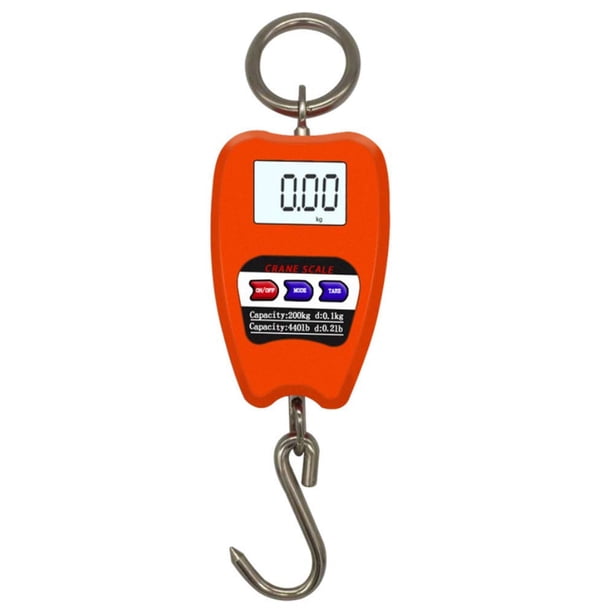 Báscula colgante industrial de alta resistencia para granjas, caza, peso de tiro con arco, peces grandes y elevación con sensor digital preciso