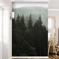 thumbnail image 2 of Idea4wall 3pcs Woodland Forest Fir Trees Nursery Decor Stick Wallpaper Removable Wall Murals Large Wall Stickers for Home Decoration, 120"x72", 2 of 5