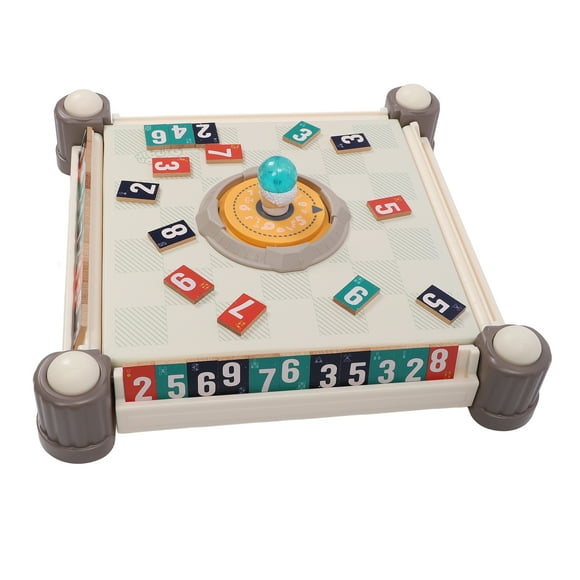 Ensemble de Jeu Rami, Ensemble de Jeu de Plateau Cube Multifonction pour Fête