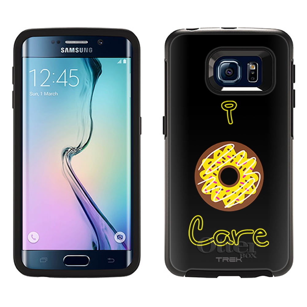 OtterBox Symmetry Samsung Galaxy S6 Edge Case -I Donut Care Yellow OtterBox Case - Walmart.com