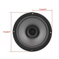thumbnail image 4 of Altavoz negro para automóvil altavoz de 500 W altavoz automático de goma + altavoz Coaxial magnético sonido claro para puerta de coche ANGGREK Otros, 4 of 7