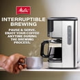 thumbnail image 3 of Cafetera Melitta Aroma Tocco Glass Programable de 10 Tazas, 3 of 7