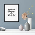 thumbnail image 2 of Designs ByLITA Strive For Progress Not Perfection 11 x 14 UNFRAMED Print Inspirational Wall Art, 2 of 3