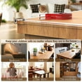 thumbnail image 7 of MoHern Safety Corners and Edge Protectors for Cabinets, Tables, Drawers，Baby Proofing, 9.8ft Clear Edge Protector Strip., 7 of 7