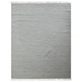 thumbnail image 5 of Rugsotic Carpets Eco-Friendly Woven Hand Woven Kilim Flat Weave Silver Solid Area Rug, 10'x13' Rectangle, Antimicrobial, 5 of 8