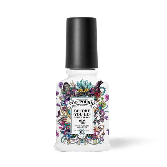 POO-POURRI Before-You-Go Toilet Spray DEJA POO 2oz Bottle- Up To 100 Uses!!