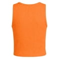 thumbnail image 4 of Posijego Girls Athletic Tank Tops Sleeveless Crop Tops Ribbed Basic Undershirts Yoga Workout Running Tank Tees, 4 of 6