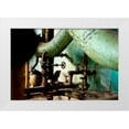 thumbnail image 3 of Dana Styber 32x23 White Modern Wood Framed Wall Art Titled - Pipe Junction, 3 of 5