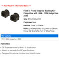 thumbnail image 2 of Front To Frame Sway Bar Bushing Kit - Compatible with 1994 - 2006 Dodge Ram 2500 1995 1996 1997 1998 1999 2000 2001 2002 2003 2004 2005, 2 of 2