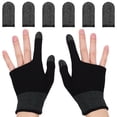 thumbnail image 3 of GOOHOCHY 1 juego de guantes para juegos con pantalla táctil, mangas para los dedos, guantes elásticos para teléfono, guantes para juegos con pantalla táctil., 3 of 7