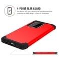 thumbnail image 6 of Dteck Shockproof Case For Samsung Galaxy S20 Ultra / S20 Ultra 5G (2020 Release), Full-Body Dual Layer Rugged Case with Tempered Glass Screen Protector Cover, Red, 6 of 11