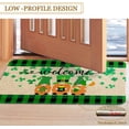 thumbnail image 2 of St Patricks Day Door Mat 30 X 17 Inch St Patricks Day Gnome Doormat Indoor Outdoor Entrance Floor Mat Non Slip Rubber Welcome Mats, 2 of 6