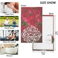 thumbnail image 3 of GZHJMY Valentine's Day Cotton Hand Towels, 2 Pack Absorbent Bath Towel Decorative Fingertip Towels for Bathroom Gym Spa Hotel Beach Swimming Pool,16"x 28", 3 of 7