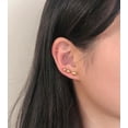 thumbnail image 2 of Nmkwnr 8 Pairs 316L Stainless Steel Lightweight Hoop Earrings Round Ball Stud Earrings for Women, 2 of 6
