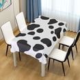 thumbnail image 3 of Yayeee Tablecloths for Rectangular Tables 54 x 54 inch Party Table Cover, Cow Spots, 3 of 6