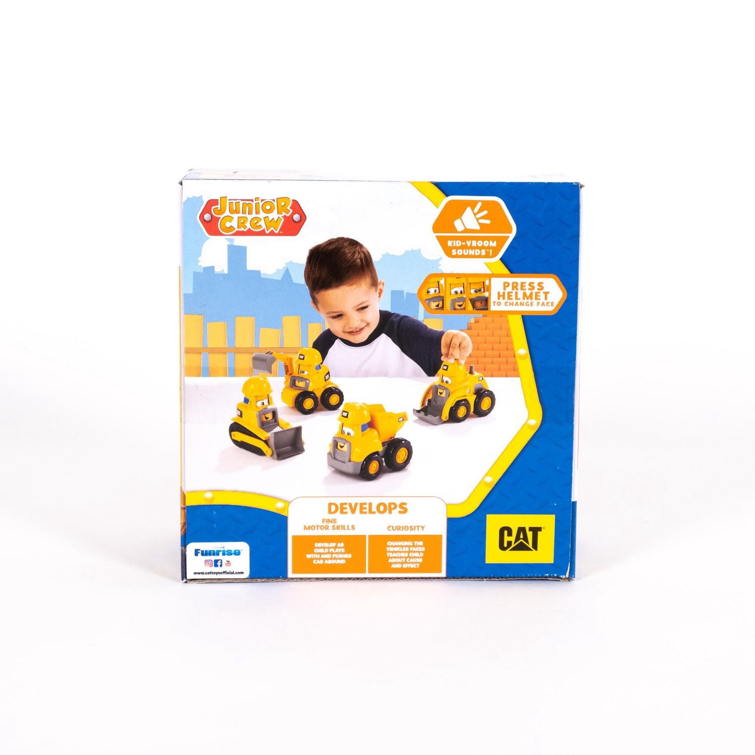 Cat® Les p'tits amis du chantier Construction Pals Junior Crew Bulldozer