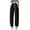 Black, variant on JURANMO High Waist Sweatpants for Women Casual Solid Baggy Joggers Pants 2024 Fall Winter Cotton Warm Sweat Pants with Pockets 90% off Clearance Sale Navy XXL