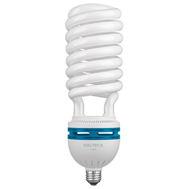 Foco 105 W Espiral Alta Potencia T5 En Caja Volteck