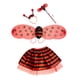 thumbnail image 3 of Kit de disfraz de abeja para niñas, accesorios para fiestas de carnaval y disfraces Rojo, 3 of 9