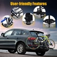 thumbnail image 3 of QinaQin 2-Bike Platform Hitch Rack, 180 LB Capacity Folding Bicycle Carrier with Platform Style Design, 3 of 8