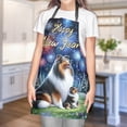 thumbnail image 4 of Happy New Year Collie Family Cheer Winter Midnight Firework Apron Collie Dog Lover Gifts Idea for Cooking Grilling Baking Painting Gardening - 02025, 4 of 5
