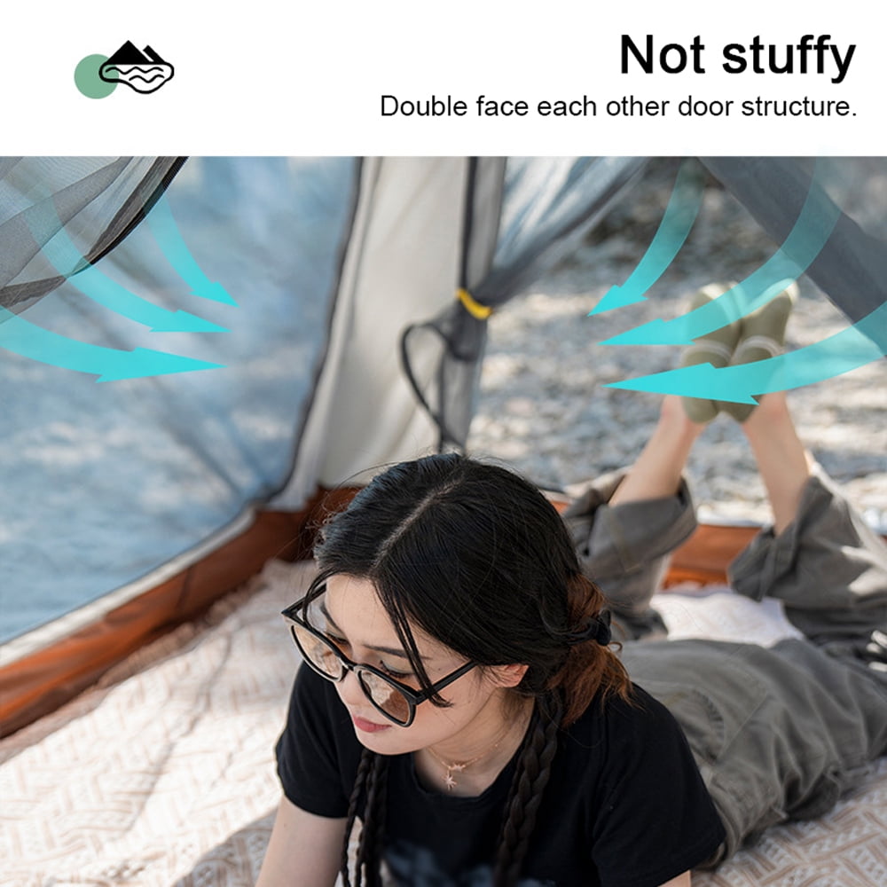 Outdoor Self-driving Travel Camping Tent Automatic Quick-opening Tent Portable Rainproof Sunshine-proof Tent Fishing Hiking Sunshine Shelter