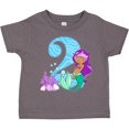 thumbnail image 3 of Inktastic Second Birthday Mermaid Girls Toddler T-Shirt, 3 of 5