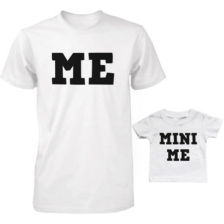 

Me and Minime Dad and Baby Matching T-Shirts