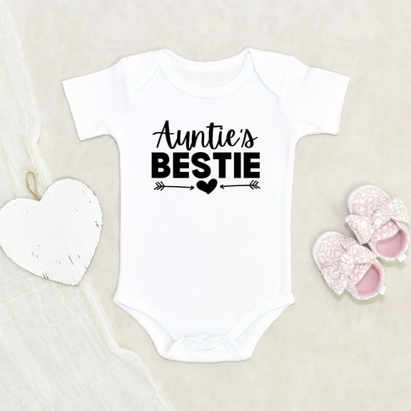 Newbabywishes - Cute Auntie's Bestie Baby Clothes for Boys and Girls - Newborn Baby Clothes