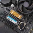 thumbnail image 3 of Disipador de calor SSD de metal con tornillos Disipador de calor de unidad de estado sólido para PS5 NVMe M.2 2280 Barbie Nuevos Originales, 3 of 9