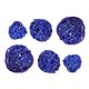 thumbnail image 2 of Wicker Rattan Ball Set 15Pcs Perfect For Home Decor And Holiday Celebrations 4Cm Size Natural Style, 2 of 3