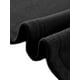 thumbnail image 5 of Vestido de suéter de cuello alto de mujer Inspire Chic, de manga larga, elástico, fluido, de punto acanalado, maxi, talla XS, negro, 5 of 6