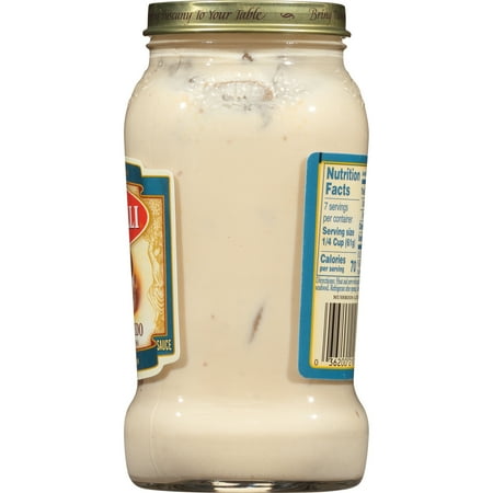 Bertolli Mushroom Alfredo Sauce with Portobello Mushrooms, 15 oz
