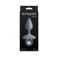 thumbnail image 3 of NS Novelties Renegade Orion Rechargeable Silicone Vibrating Anal Plug, Gray, 3 of 5