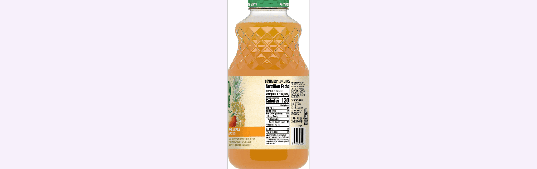 Santa Cruz Organic Juice, Pineapple Mango, 32 Fl Oz