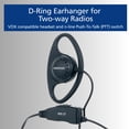 thumbnail image 2 of Kenwood KHS-27A Auricular de Anilla D con Micrófono Clip y Pulsador (PTT), 2 of 6