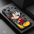 thumbnail image 3 of Disney-funda de Mickey y Minnie Mouse para teléfono móvil, carcasa mate para Apple iPhone 15, 16 Pro, XS Max, 13, 14 Plus, XR, SE, 7, 8, 12, 11 Pro plus, 3 of 5