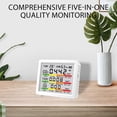 thumbnail image 2 of Professional Indoor Quality Monitor For Measuring CO2 Temperature Formaldehyde Humidity And TVOC With Alarm Suitable For Confined Spaces, 2 of 8