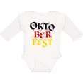thumbnail image 3 of Inktastic Oktoberfest German Flag Colors Boys or Girls Long Sleeve Baby Bodysuit, 3 of 5