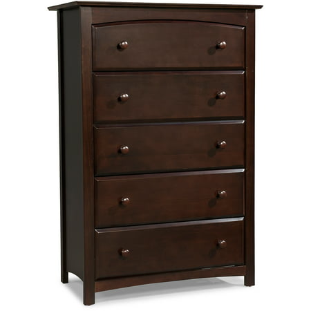 Storkcraft Kenton 5 Drawer Universal Dresser (Best Wood For Drawers)