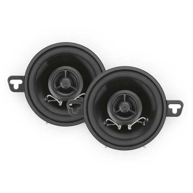 Parlantes estéreo Retro Manufacturing R-352N de 8,9 cm con neodimio