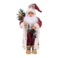 thumbnail image 3 of Figura de Papá Noel, adorno navideño, regalo, muñeco de Papá Noel, figura navideña para 45 centímetros, 3 of 9