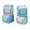 Contemporary, variant on ECR4Kids SoftZone Picture Me Building Block Playset, Stacking Cubes, Earthtone, 4-Pack