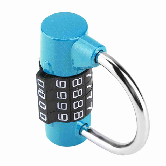 Combination Code Lock Security Password Lock for Luggage Cabinets 4 Dial Digit Code Lockers