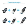 thumbnail image 2 of 3 uds adaptador de carga 10Gbps adaptador de conector de cargador para Garmin Fenix ​​7/7S/7X, 2 of 6