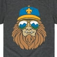 thumbnail image 3 of Instant Message - Sasquatch Sunglasses - Toddler & Youth Short Sleeve Graphic T-Shirt, 3 of 6