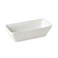 thumbnail image 3 of Denmark Tools for Cooks 4-Piece Ceramic Serving Set Platter Tray with Bowls Dips Appetizers, White, 3 of 7