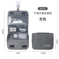 thumbnail image 3 of Neceser, Neceser de Viaje Grande Plegable para Hombres y Mujeres, Neceser de Cosméticos Impermeable Multifunción Organizador de Viaje con Ganchos TUNC Sencillez, 3 of 5