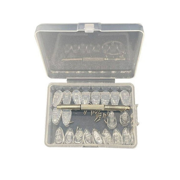 ICERUN 5 Pcs Glasses Nose Pad,Secure Eyeglass Nose Pads,Slip-Resistant Nose Pads for Glasses Anti Slip